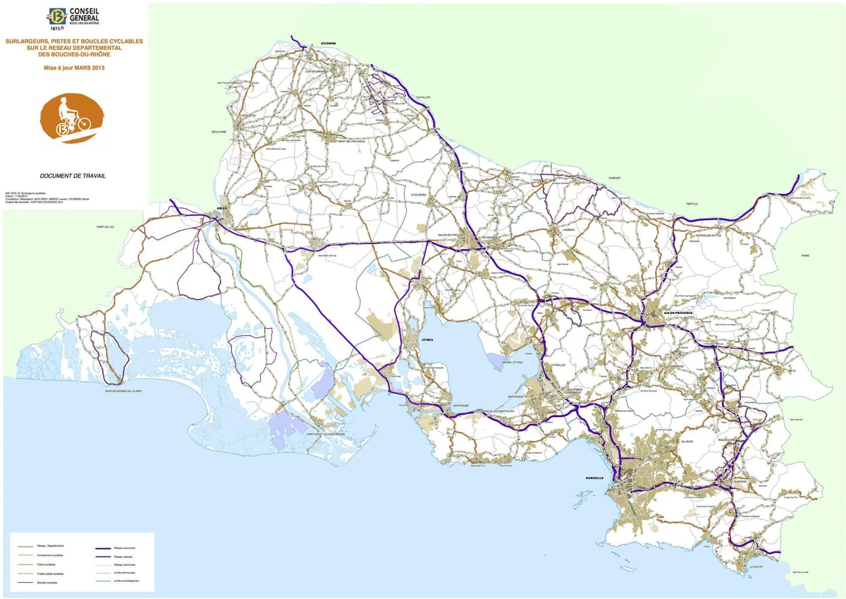 mapa Marseille kole 