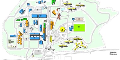 Mapa Marseille školy