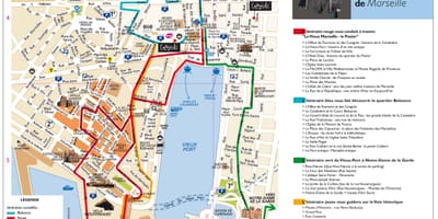 Marseille turistická mapa pdf