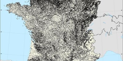 Mapa Marseille obcí